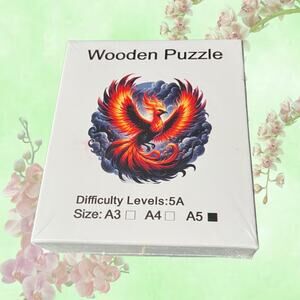 Wooden Phoenix Puzzle